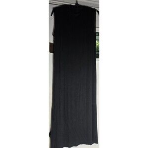 Elite Collection Sz Small Black Hi Low Sleeveless Dress